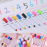 8 PCS Erasable Whiteboard Markers Board Marker School Supplies CSB03