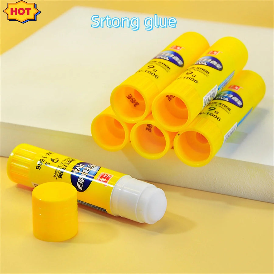 WQN School Supplies 9g Glue Sticks KawaiiBar GlueSchool Stationery Tights Strong Glue Useful Aesthetic Supplies Posters