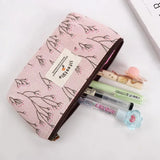 School Supplies Stationery Cosmetic Bag Fabric Makeup Bag for Girl Pen Bags Pencil Bag Pencil Case Zipper Pouch