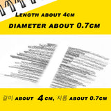 10 Pcs Student eraser Long strip rubber School Supplies  Wholesale of school supplies at low prices Length 5.7cm Diameter 0.7cm