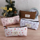 School Supplies Stationery Cosmetic Bag Fabric Makeup Bag for Girl Pen Bags Pencil Bag Pencil Case Zipper Pouch